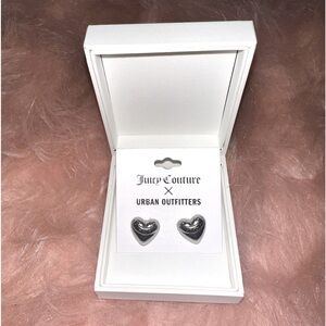 Juicy Couture x Urban Outfitters Stud Earrings heart